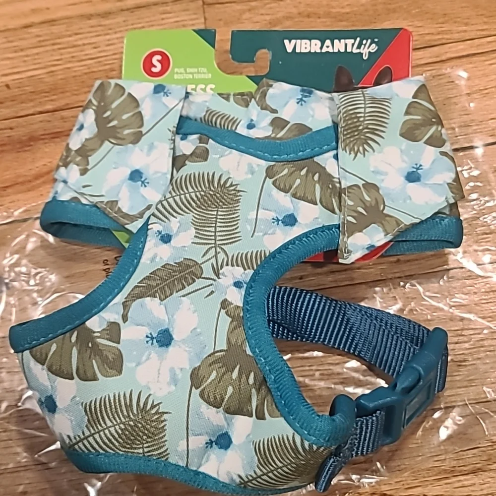 ❤️10/$40 New Vibrant life Hawaiian tropical pet harness